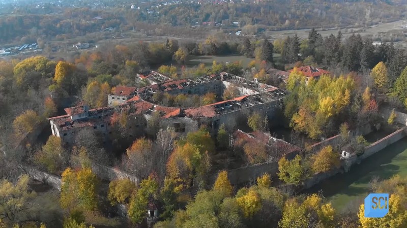 Ruinele penitenciarului Doftana. Foto: captura Science Channel Facebook