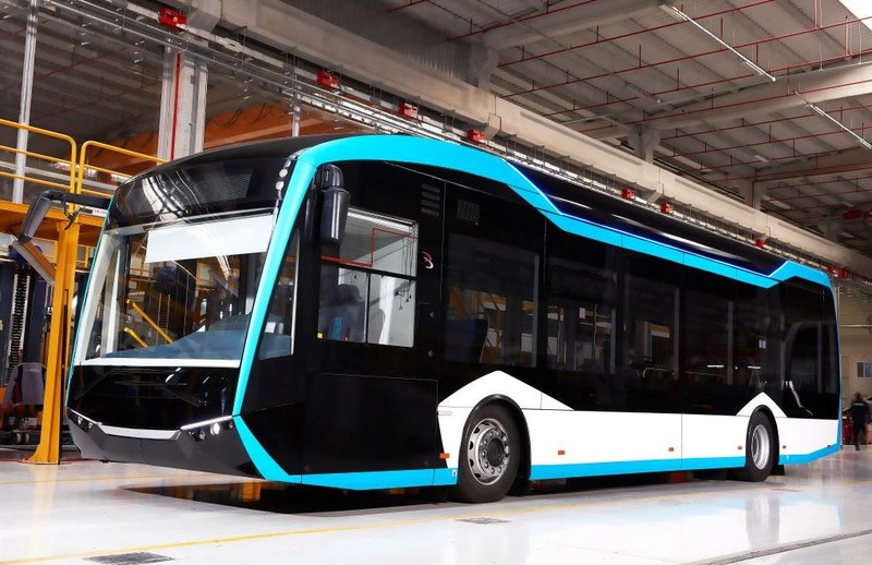 Așa arată un model de autobuz electric construit de asocierea Bozankaya - Sileo