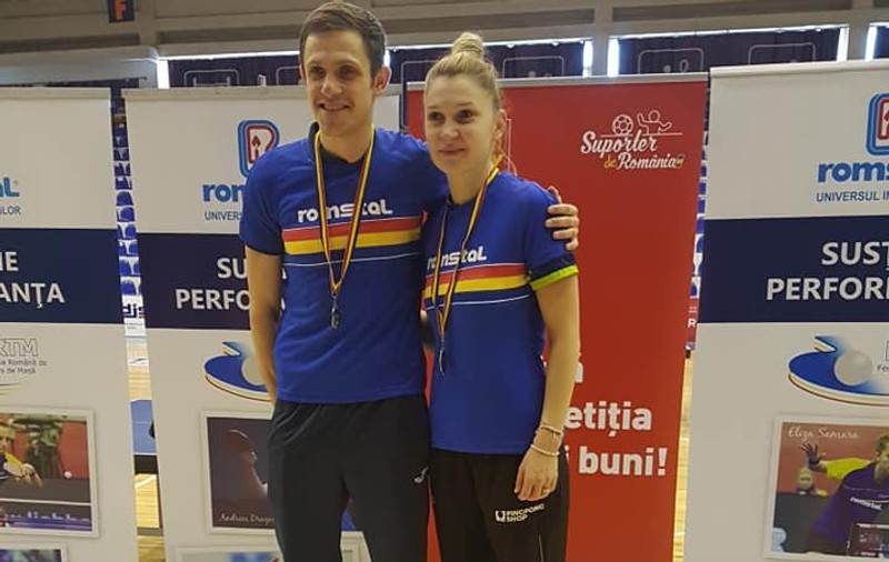 Ovidiu Ionescu și Daniela Dodean Monteiro, campionii României la tenis de masă. Berni Szocs a fost suspendată | VIDEO