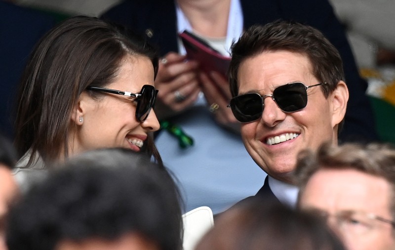 Cine este noua iubită a lui Tom Cruise. L-a însoțit la meciul de la Wimbledon 2021