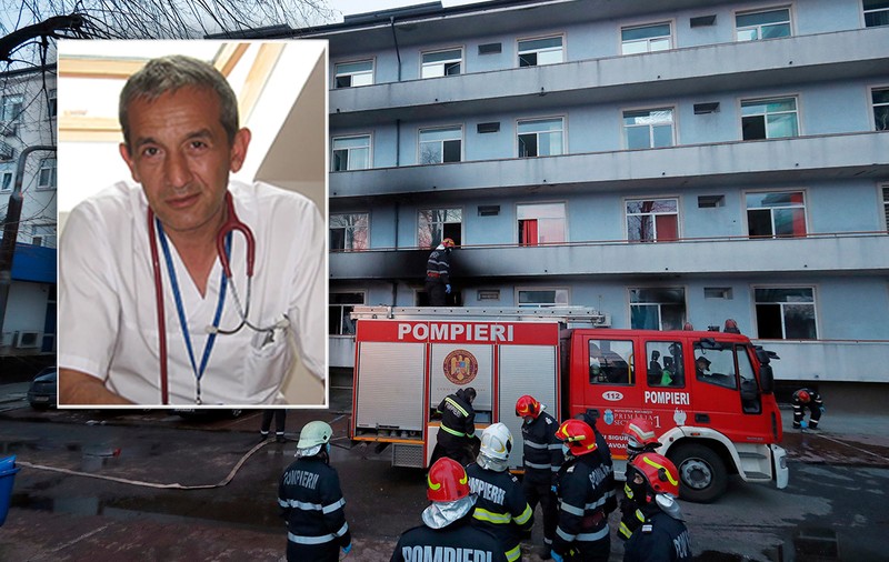Medicul aflat de gardă la incendiul de la Balș acuză suprasolicitarea spitalelor din linia 1. „Una e să ai o asistentă la 4-5-6 bolnavi, alta e să o ai la 10”