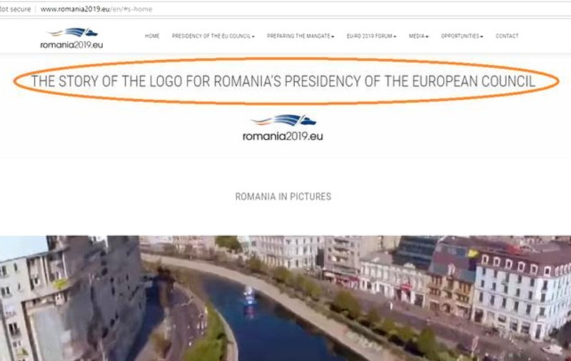 Gafă de proporții, chiar înainte de preluarea președinției Consiliului Uniunii Europene. Ce apare pe un site deținut de MAE