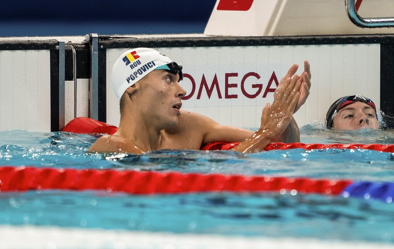 David Popovici, discurs-manifest după bronzul la 100 m liber la JO 2024: „Iarna ne antrenăm într-un balon în care ne-am obișnuit cu frigul și în care un om normal se sufocă după trei minute!” | VIDEO
