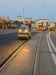 Lucrările pentru reabilitarea pasajului ACB. Sursa foto: Primăria Iași
