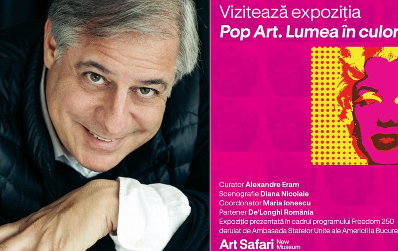 Alexandre Eram, despre cultură, Pop Art și România de azi: „Nu este suficient să avem valori. Trebuie să știm și să le povestim. Să le promovăm”