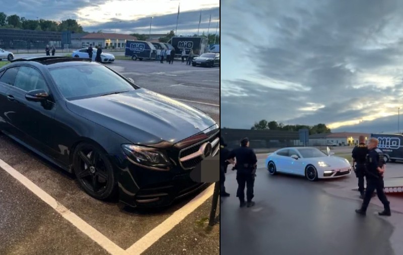 Șomer cu Porsche și Mercedes, lăsat fără mașini de Poliție, după ce nu a putut dovedi că și le poate permite