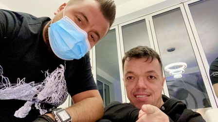 Cosmin Pop și Iulian Barbu.