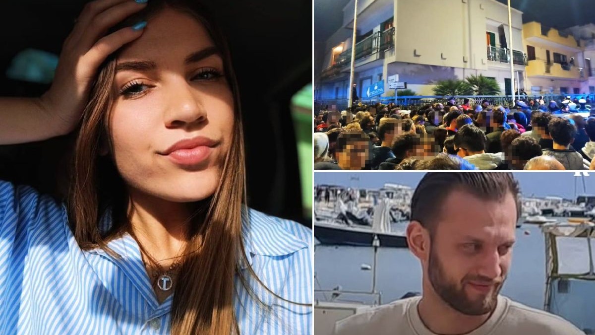 Un colaj din trei fotografii: o femeie zâmbitoare într-o cămașă albastră în dungi, o mulțime adunată în fața unei case cu etaj și un bărbat cu barbă pe o barcă.
