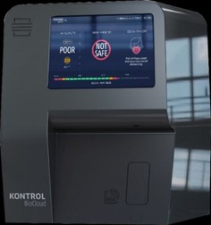 În momentul în care detectează prezența virusului, aparatul declanșează alarma | FOTO: Kontrol Energy