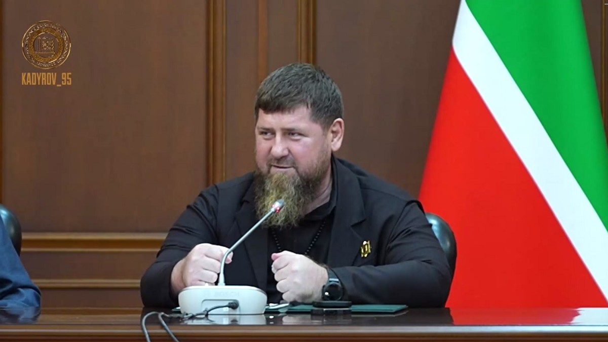 Liderul cecen Ramzan Kadîrov Captură video
