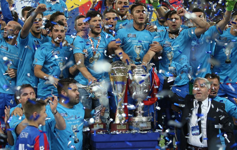 ”U” Cluj - Steaua 0-3. A 77-a finală a Cupei, decisă de purtătorul tricoului cu numărul 77!