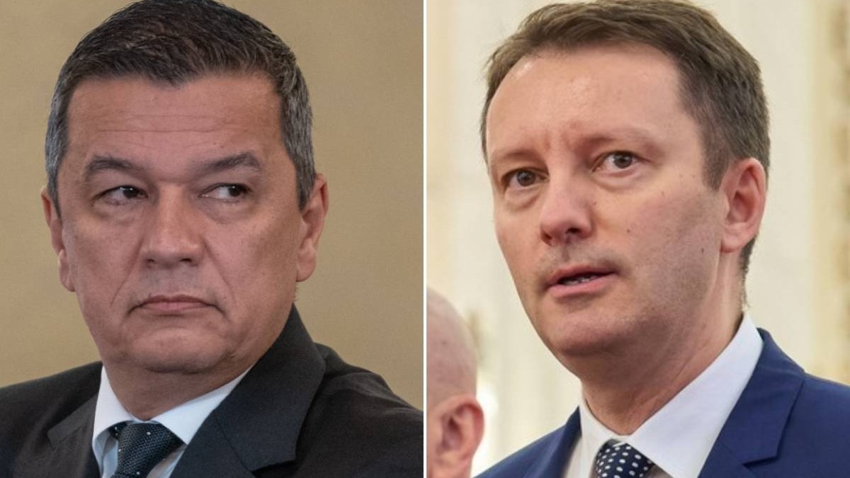 Colaj foto Sorin Grindeanu - Siegfried Mureșan. Sursă foto: Profimedia Images