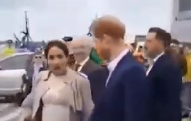 VIDEO | Șocul lui Meghan Markle atunci când a zărit în mulțime un chip familiar