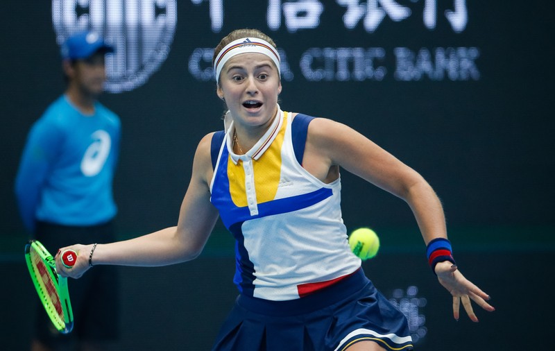 Jelena Ostapenko a fost eliminată de la Austrialian Open. Calea Simonei Halep spre titlu se netezește