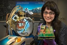 Justine Haupt nu vrea să fie întreruptă de telefon când construieşte telescoape ultraperformante