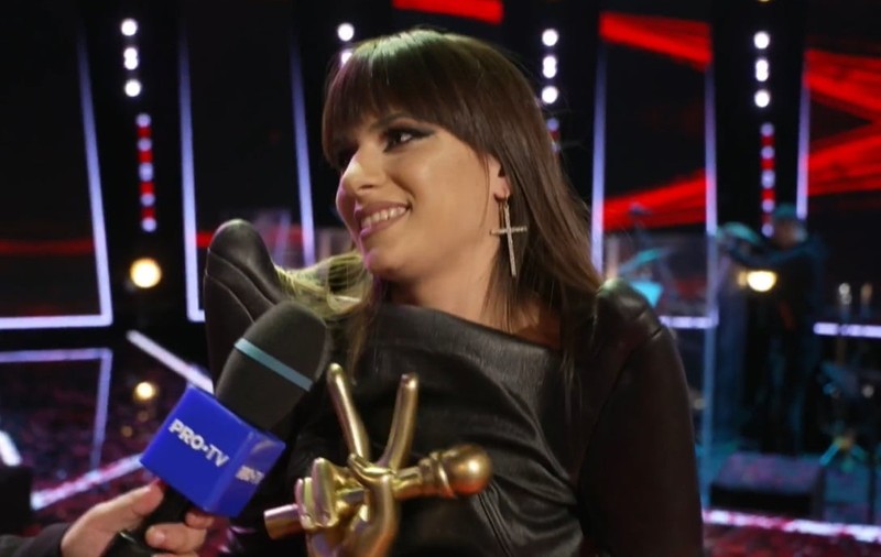 Alexandra Căpitănescu a câștigat „Vocea României” 2023, sezonul 11. Primele declarații: „Vreau să îi mulțumesc lui Tudor Chirilă”