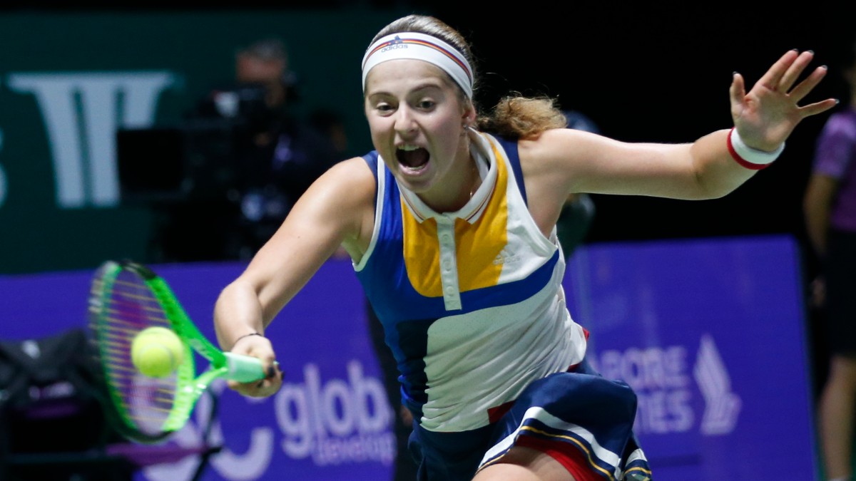 Jelena Ostapenko a bătut-o pe Karolina Pliskova la Turneul Campioanelor, dar nu s-a calificat în semifinale