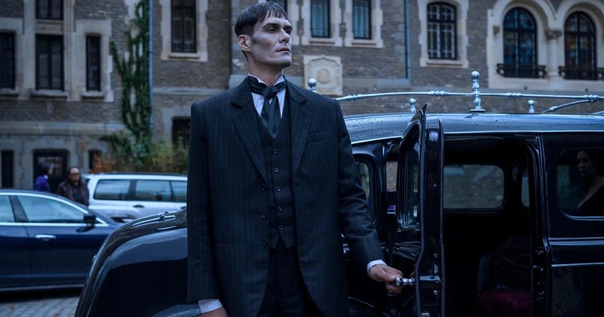 George Burcea în primul sezon „Wednesday”, serial de pe Netflix