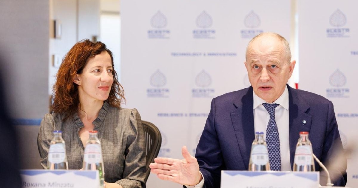 Roxana Mînzatu și Mircea Geoană