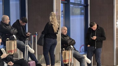 George Simion aeroport