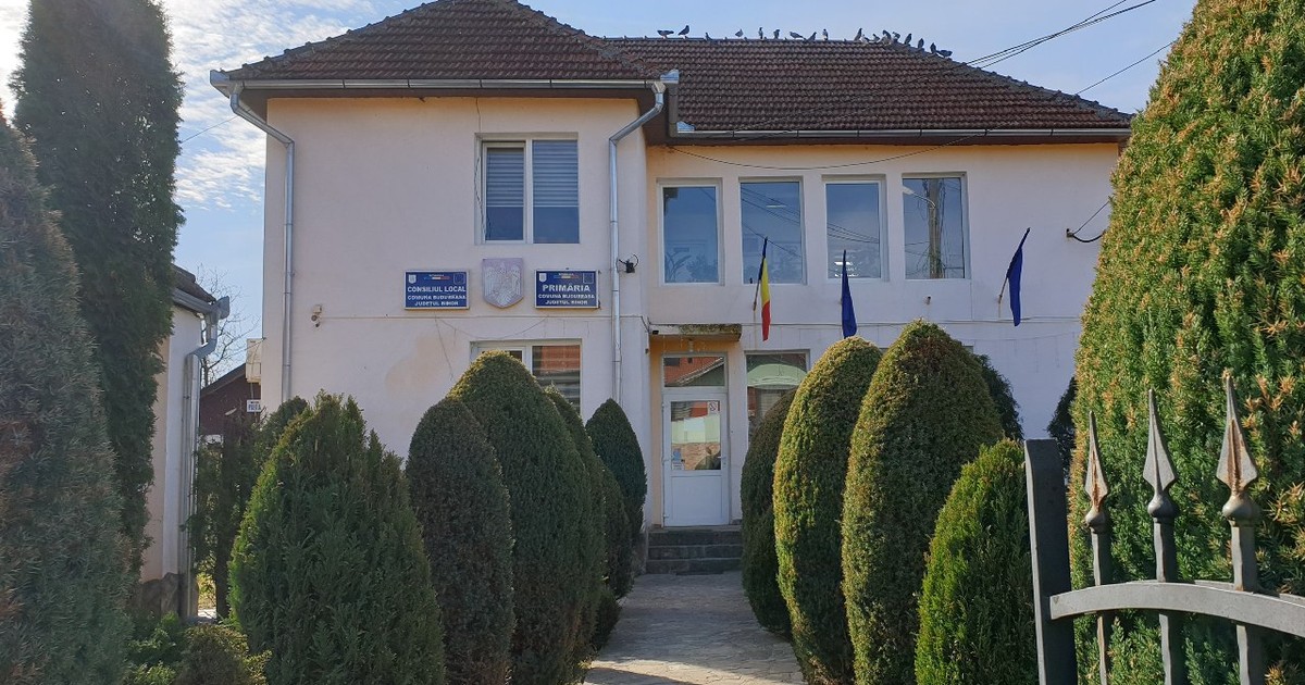 Sediul Primăriei comunei Budureasa, din Bihor