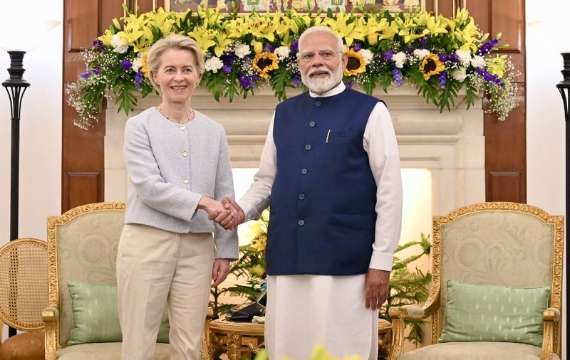 Ursula von der Leyen și Narendra Modi accelerează negocierile. Comerțul între UE și India a ajuns deja la 135 miliarde de dolari