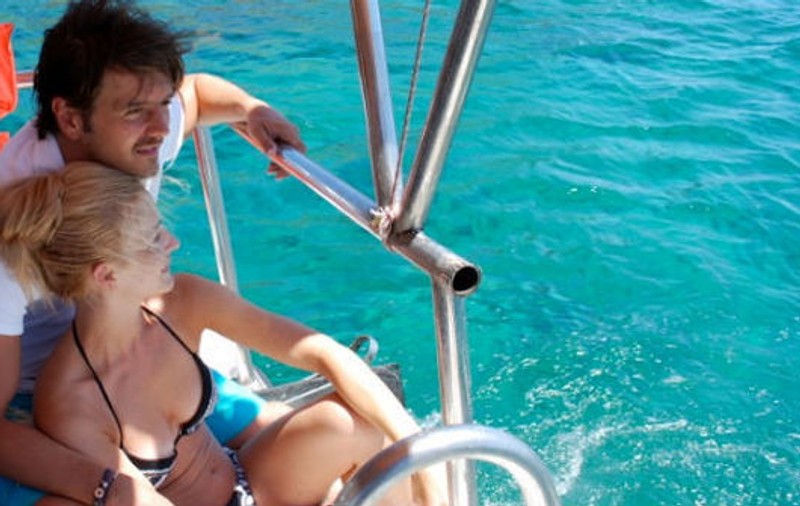 Mihai Petre a făcut snorkeling în Insula Rodos