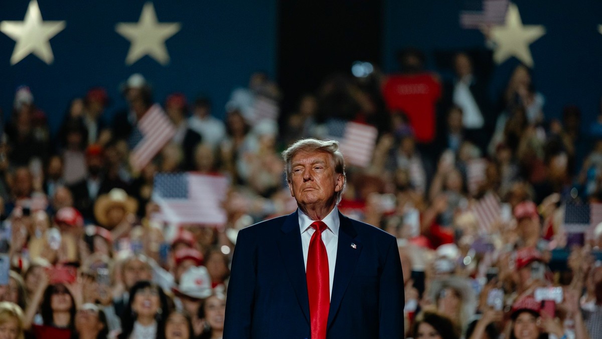 Președintele SUA, Donald Trump, în timpul Convenției Republicane de la jumătatea mandatului din 2026, desfășurată la American Airlines Center din Dallas, Texas, pe 10 septembrie 2026. Sursa foto: Profimedia