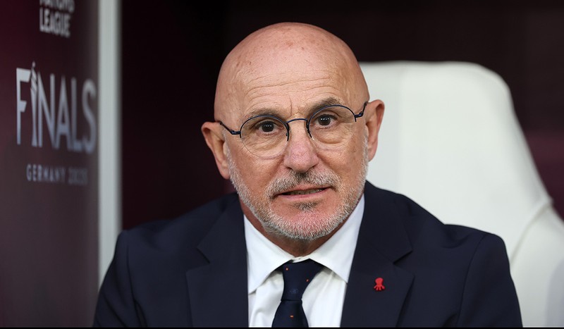 Luis de la Fuente, antrenorul Spaniei. Foto: Gettyimages