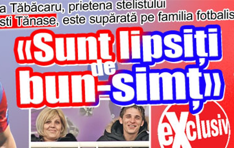 Iulia Tăbăcaru: «Sunt lipsiţi de bun-simţ»