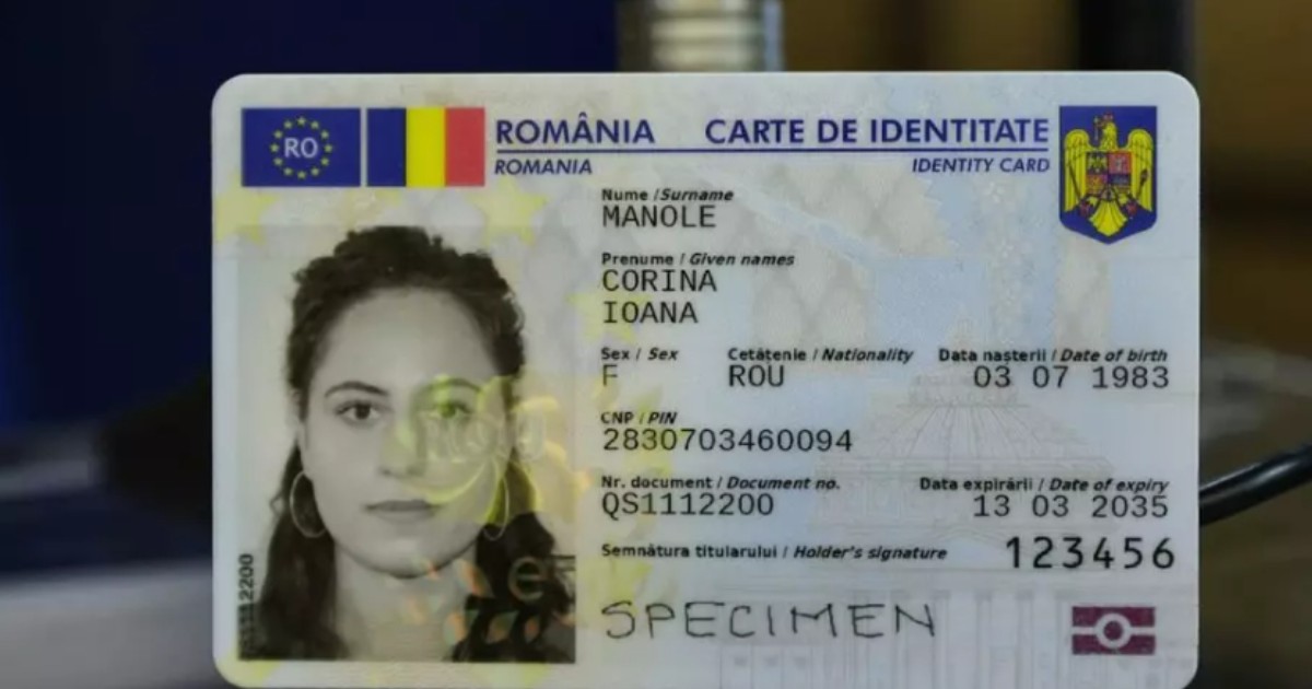 Carte de identitate electronică românească,