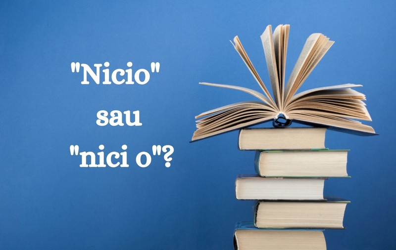 Nicio sau nici o. Cum se scrie corect