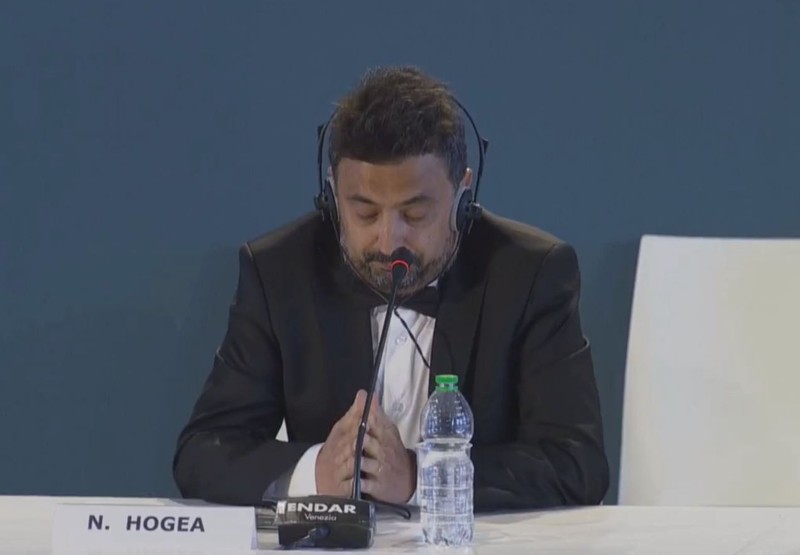 Narcis Hogea, tatăl lui Alex Hogea, în lacrimi la conferința de presă despre „Colectiv”