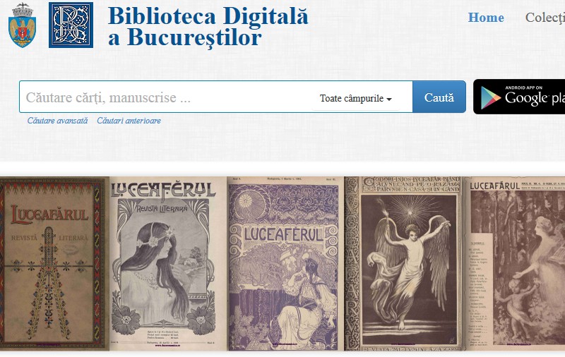 Biblioteca Digitală a Bucureștilor e din nou online. "Un proiect de peste 3 milioane de euro"