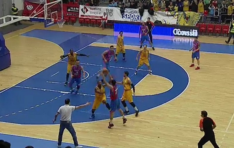 Steaua a învins pe Atlassib Sibiu și a revenit pe primul loc în clasamentul Ligii Naționale