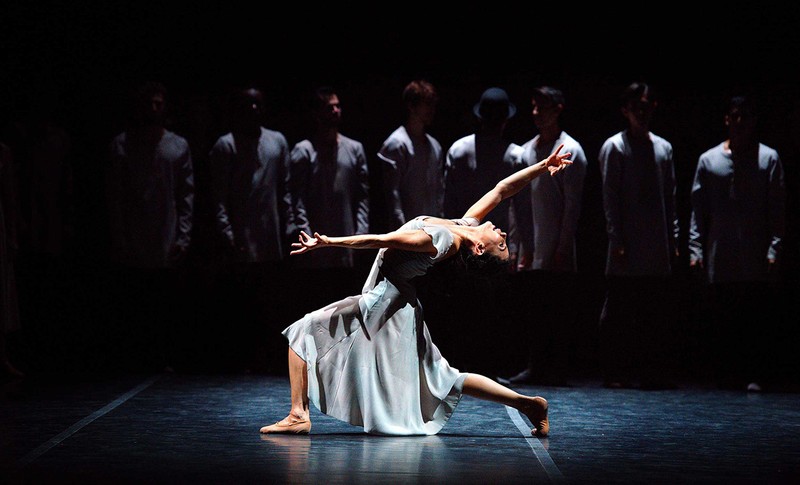 Tamara Rojo și James Streeter în Giselle, foto: Laurent Liotardo