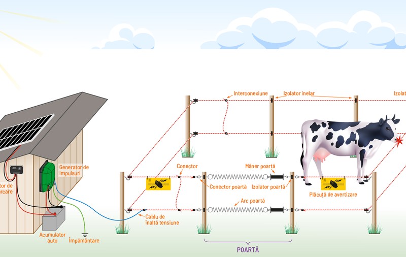 De ce să alegi garduri electrice cu panou solar în schimbul gardurilor clasice?