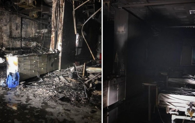 Imagini dramatice din Turcia. Bilanțul victimelor incendiului de la spitalul din Gaziantep a ajuns la 10