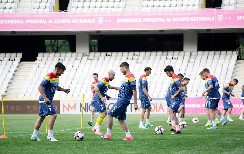 Naționala s-a antrenat pe Cluj Arena înaintea meciului cu Chile / FOTO&VIDEO
