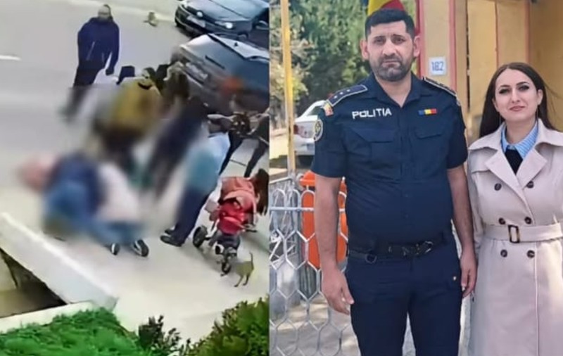 O studentă din Galați și un polițist din Bacău au salvat viața unui copil de 4 ani lovit de mașină după ce a fugit de lângă mama lui