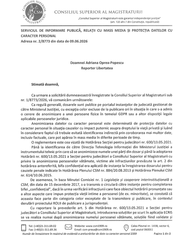 Afaceristul italian care a violat un băieţel de 12 ani din Bihor e judecat la ralanti şi în mare secret. CSM: Orice inculpat poate să solicite „confidenţialitatea” dosarului