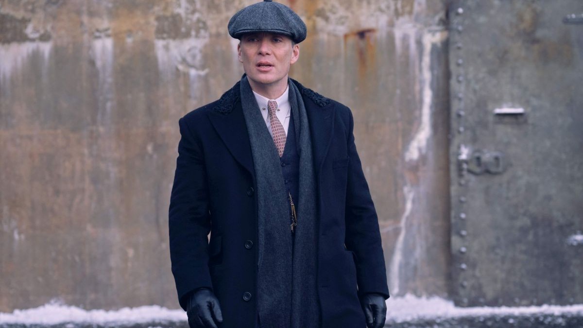 Cillian Murphy în rolul lui Tommy Shelby din „Peaky Blinders”