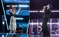 Miruna Nacu și Robert Iosifescu la Vocea României 2026 | sursa foto: PRO TV