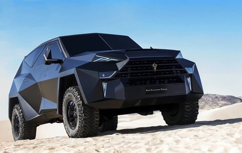 Cum arată cel mai scump SUV din lume. Cântărește 6 tone, are viteză de autocar și costă cât un bloc