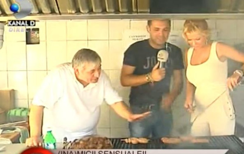 Simona Sensual a făcut mici în scopuri caritabile