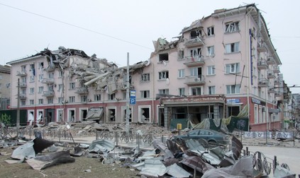 Cernihivul acum, după inavzia rusă | Foto: Profimedia