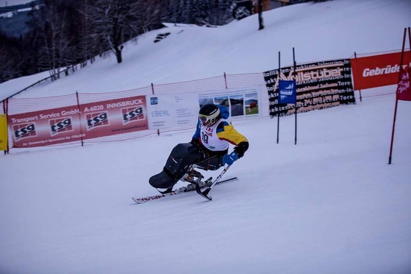 Ionel Lungu, în timp ce participă la un concurs