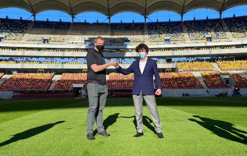 Nicuşor Dan: Avem "verde" şi de la UEFA pentru gazonul de pe Arena Naţională