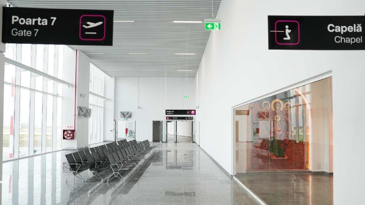Lucrările de extindere a Aeroportului Craiova s-au încheiat