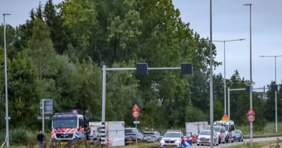 Trupul fetei a fost găsit pe marginea drumului. Foto Nieuwsblad